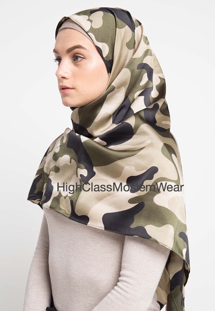 Hijab / Jilbab Army - Camouflage