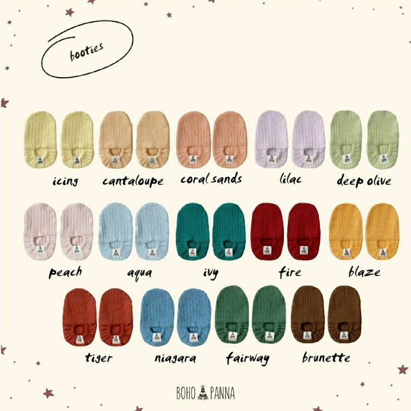 BOOTIES BABY BOHOPANNA