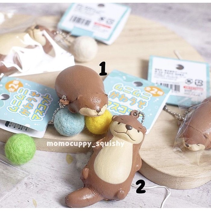 SQUISHY LICENSED otter ORIGINAL JAPAN ( squishy berang berang)