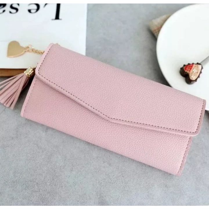 DOMPET PANJANG WANITA HZ  PREMIUM MEWAH FASHION SCALY MURAH LIPAT ABG KOREA