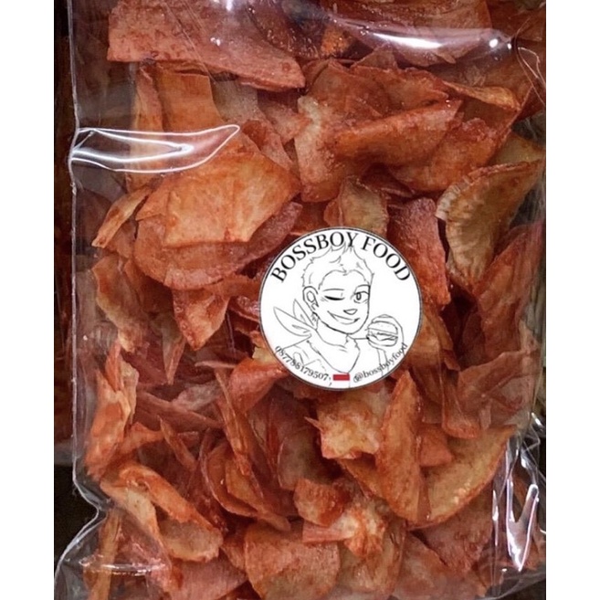

Keripik singkong pedas