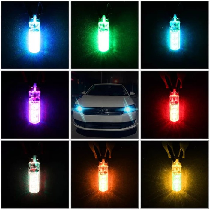 Lampu LED T10 JELLY WARNA WARNI 12V LAMPU SENJA SEIN ATRET SERBAGUNA PLAT MOBIL MOTOR UNIVERSAL NYALA DIAM TERANG AWET TAHAN LAMA SMD PUTIH MERAH HIJAU PINK KUNING BIRU ICY BLUE READY NYALA DIAM TERMURAH