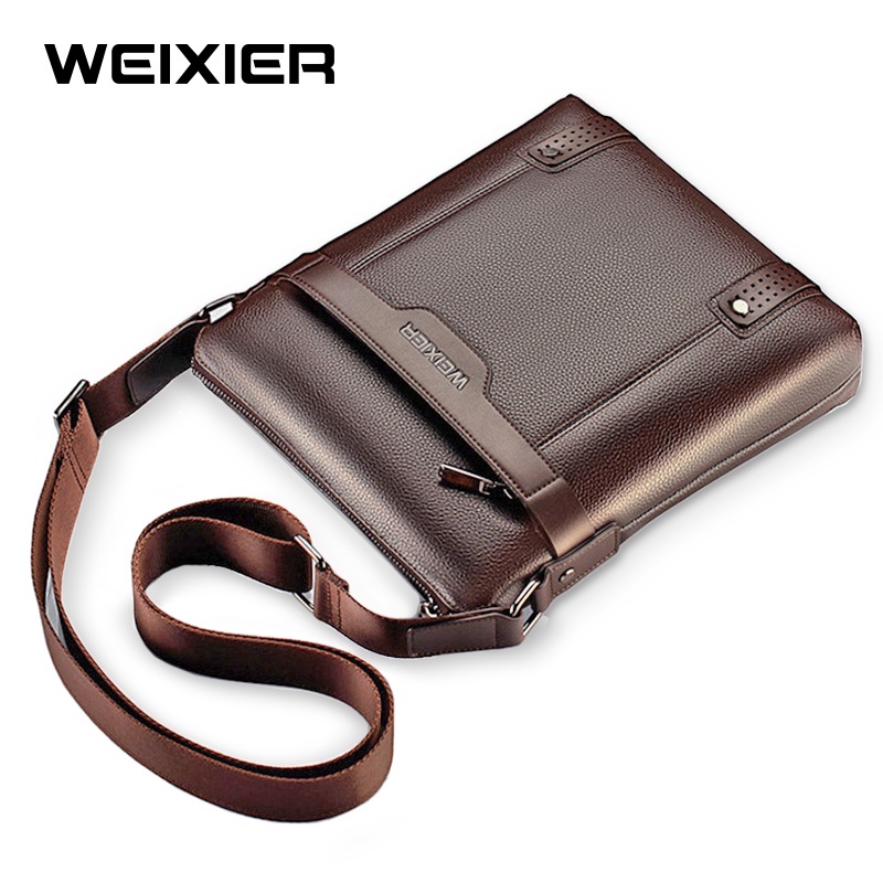 WEIXIER 18067 Tas Selempang Pria Kulit Sling Bag Premium WK-SBY