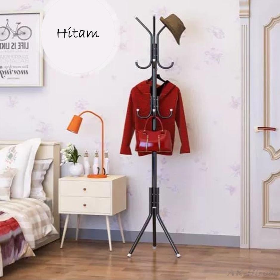 ♩ Ak_Hiro89 Stand Hanger Multifungsi 9 Hook - HG9 ✲