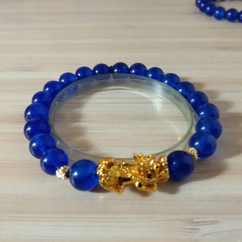 Gelang Batu Safir Biru