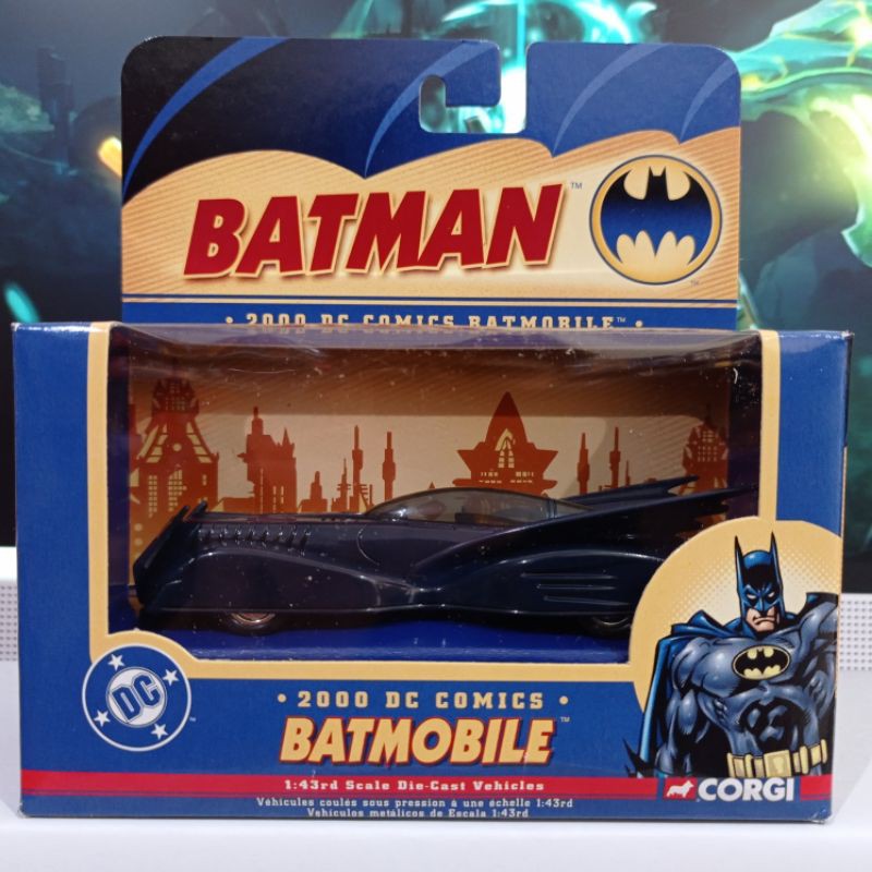 Corgi Batman DC Comics 2000 batmobile BMBV1 1;43 Scale Die Cast