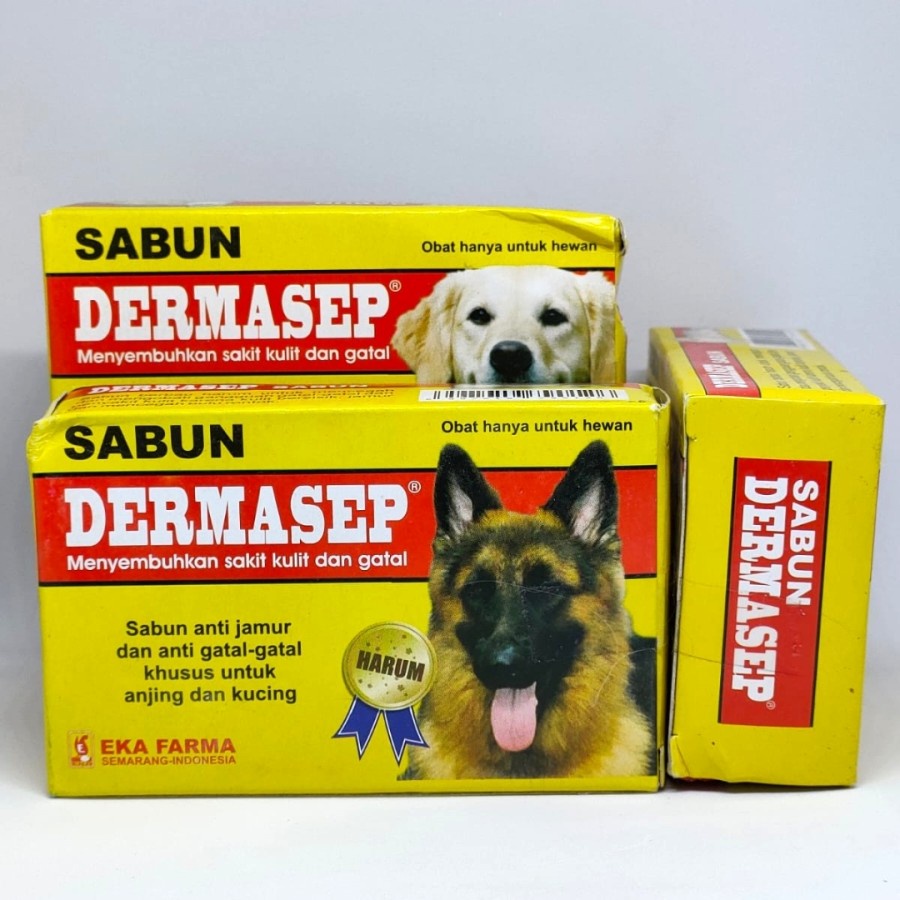 Dermasep/ sabun kucing & anjing/ sabun jamur