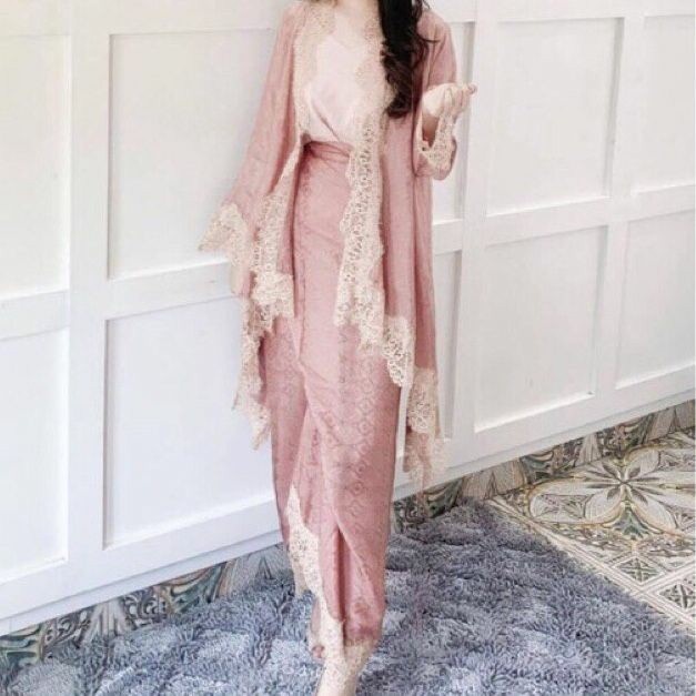 BAJU KEBAYA BATIK VISCOSE SETELAN ROK LILIT