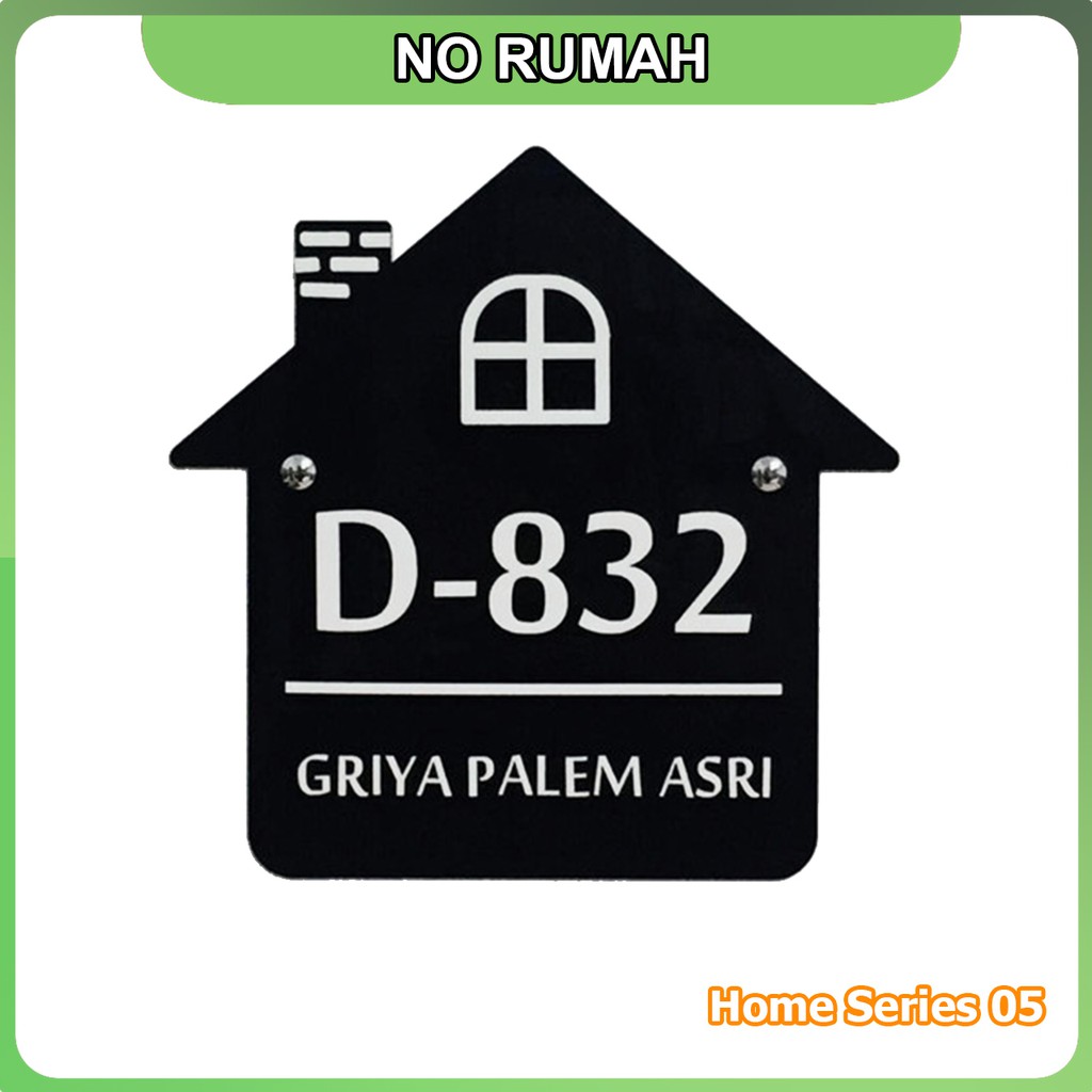 

Nomor Rumah Home Series 05 bahan Acrylic/Akrilik