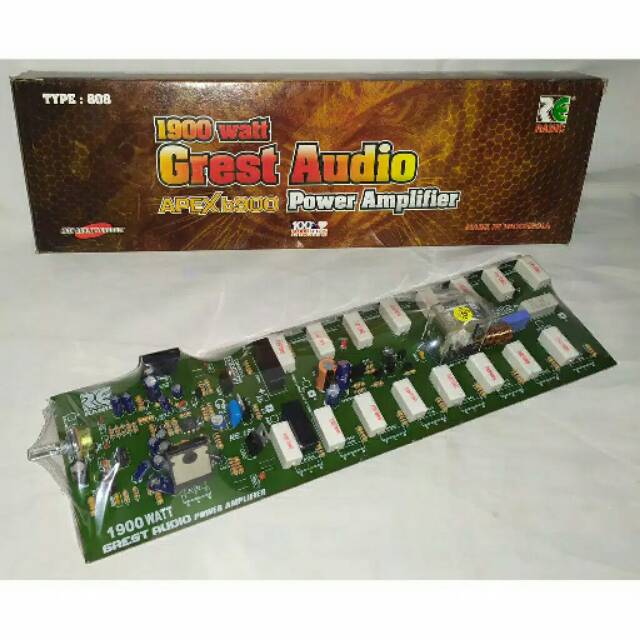 Kit Power Amplifier APEX B900 CREST AUDIO