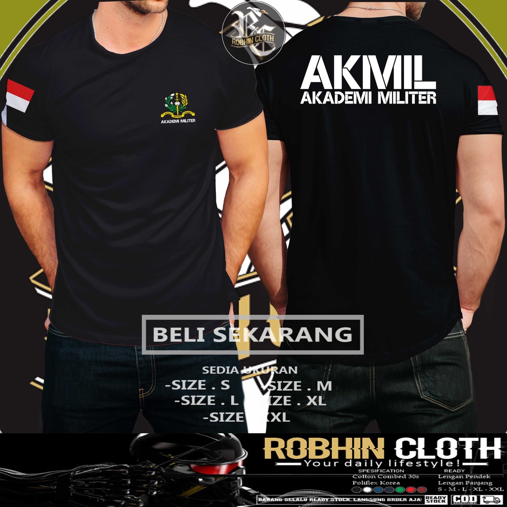 Kaos Baju AKMIL Akademi Militer Kaos Pemerintahan