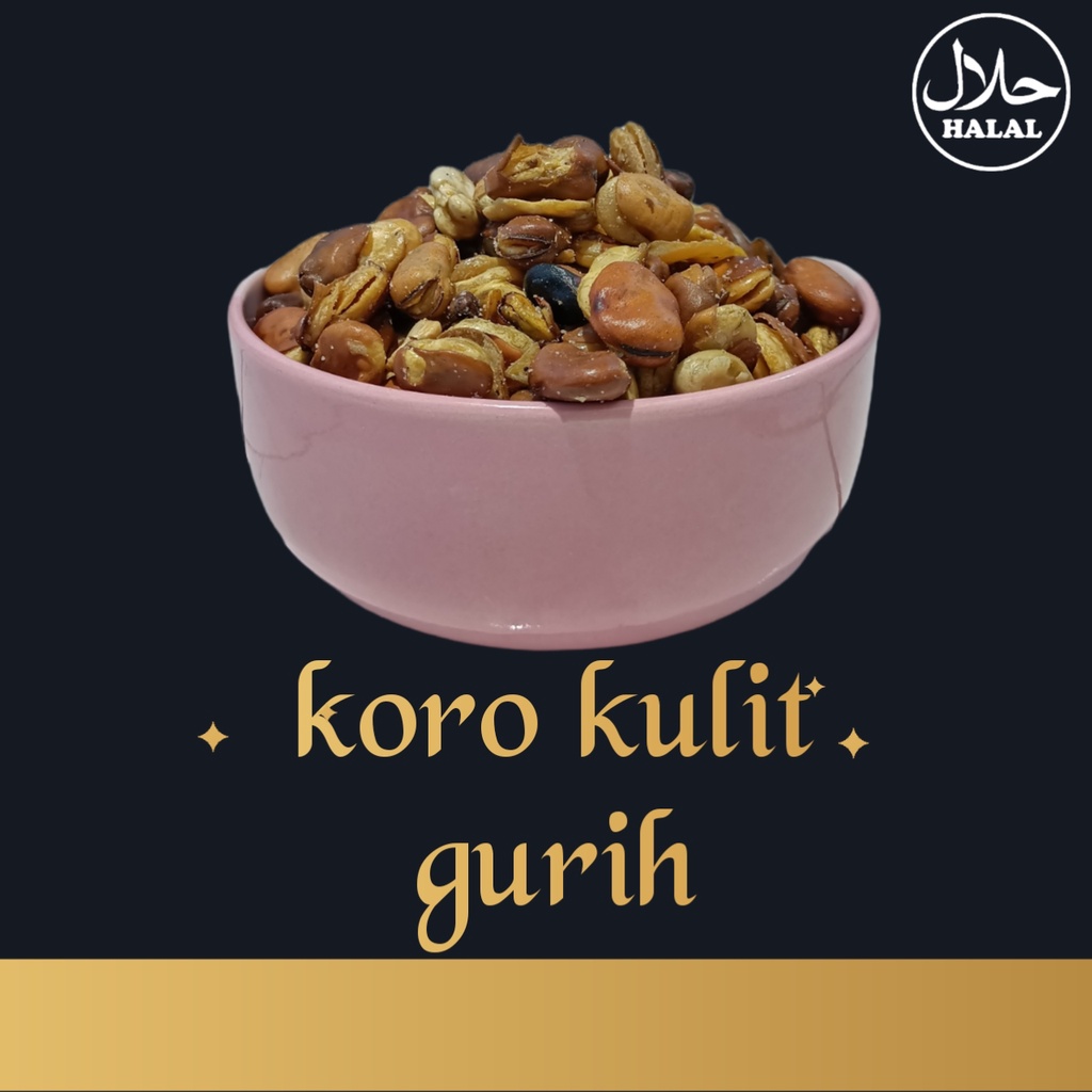 

KACANG KORO KULIT 250GR