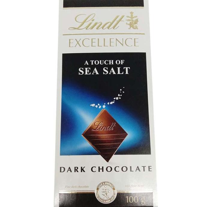 

Produk Terbaik] LINDT EXCEL SEA SALT 100 G
