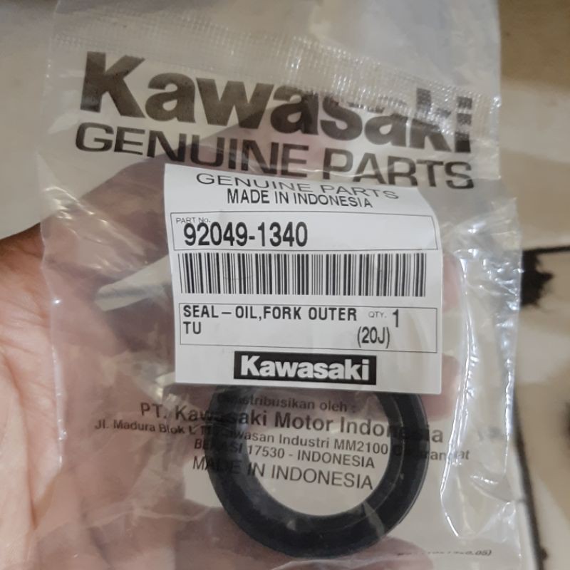 SEAL SHOCK DEPAN NINJA R NINJA RR ORIGINAL