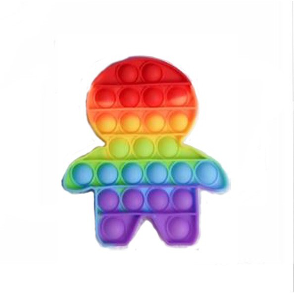 MAINAN ANAK POP IT MURAH POPIT SQUARE RAINBOW MULTICOLOR FIDGET PUSH BUBBLE PENGHILANG STRESS COD-VILIIAN