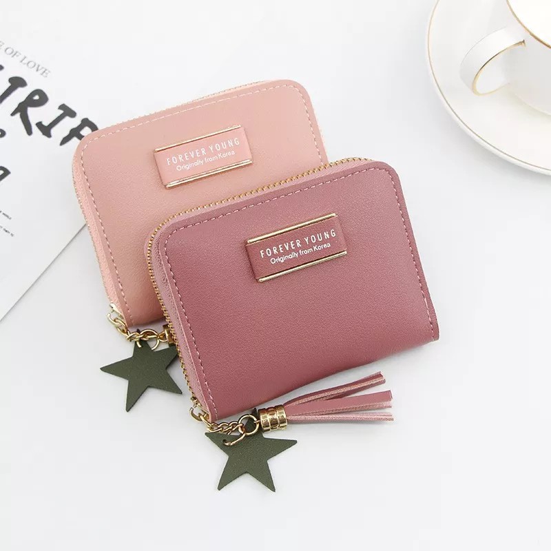 ( Fy ) COD DOMPET IMPORT DOMPET MURAH PENDEK WANITA KOREAN FASHION TRENDY FASHION WALLET C1✨