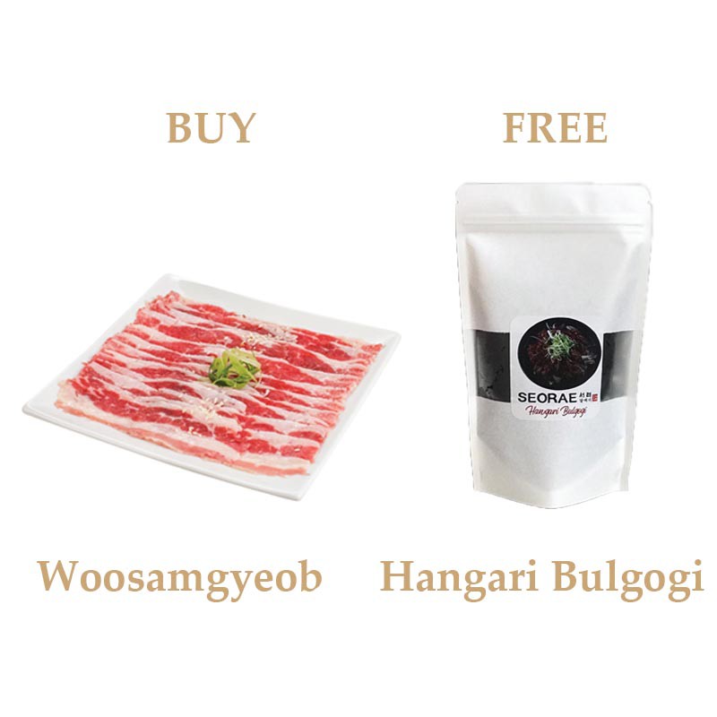 

Promo 11.11 Buy Woosamgyeob Free Hangari Bulgogi Paste | Promo Belanja