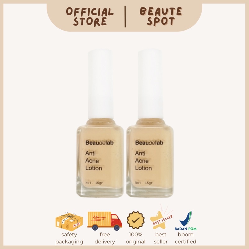 Beaudelab Anti Acne Lotion | Obat Totol Jerawat | Spot Treatment BPOM