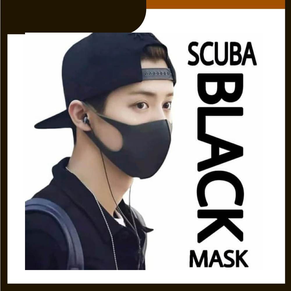 PAKET MASKER FASHION KOREA BAHAN SCUBA PREMIUM KUALITAS BAGUS BISA DI CUCI ULANG GRAMASI 320