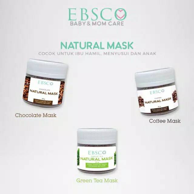 NATURAL MASK EBSCO - Lulur Badan Ibu Hamil, Menyusui &amp; Anak