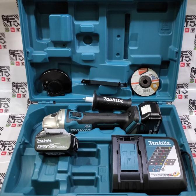 Mesin Gerinda Baterai Cordless Gerinda 4inch Brushless Makita DGA404 gpt90 Berkualitas