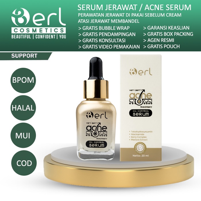 Penghilang Jerawat Acne Serum B ERL Cosmetics | Berl Cosmetics | Berl