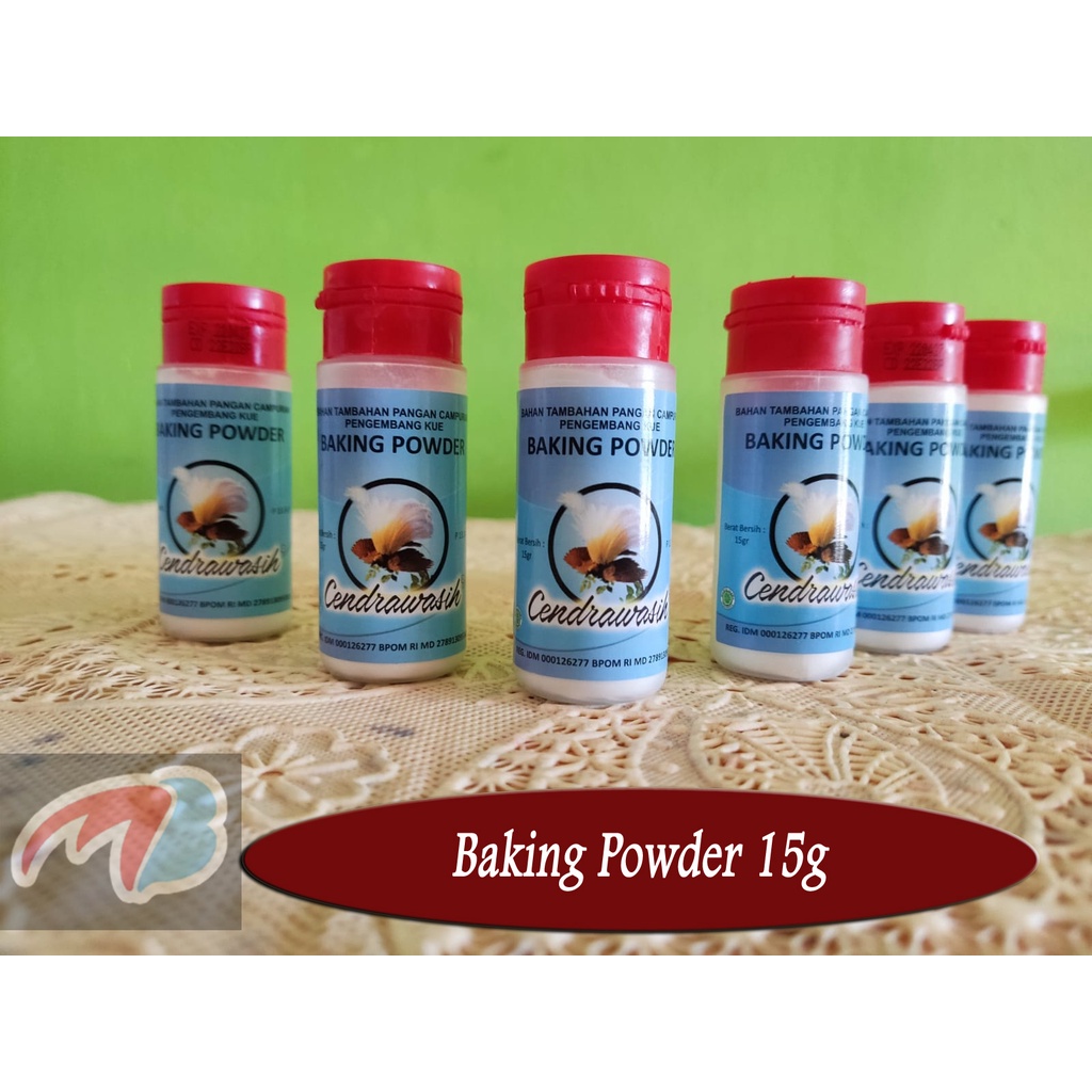 

BAKING POWDER CAP CENDRAWASIH 15gr / TAMBANGAN PANGAN / PENGEMBANG KUE