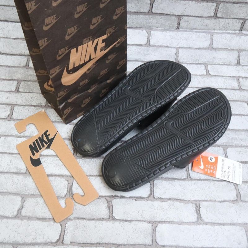 Sandal Slip-on Nike Benassi Pria Wanita Distro Termurah/sandal slop terlaris.-4