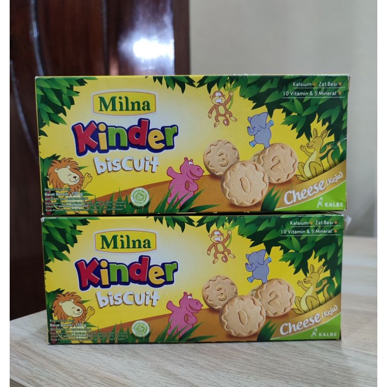 MILNA Kinder Biskuit Cheese 110gr / Biskuit Bayi