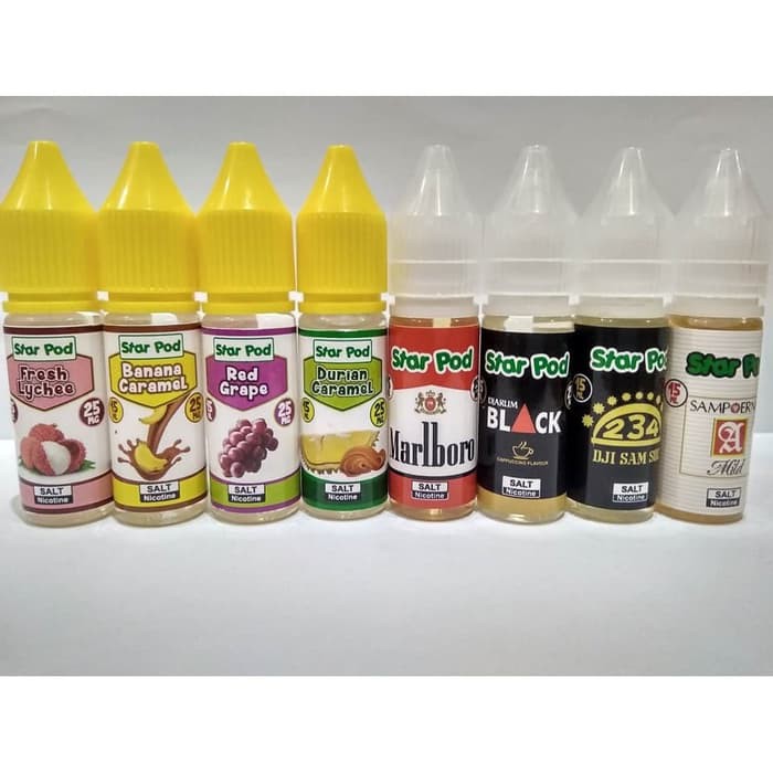 Saltnic Liquid Pod By Starpod 15ml 25mg Shopee Indonesia