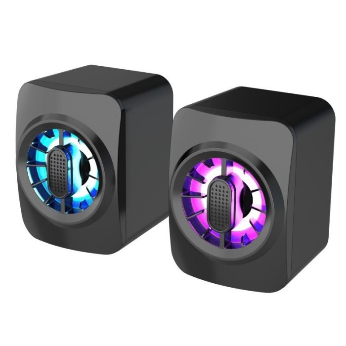 Spiker PC Laptop Komputer Kecil / Speker Game RGB Bass / Speaker Mini(N3E2) TOPER Speaker Bluetooth 