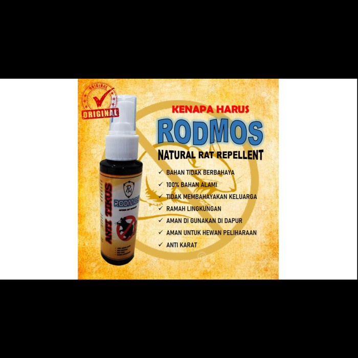 RODMOS Spray Pengusir Tikus MOTOR, Alat Pengusir Tikus Mesin Mobil 100