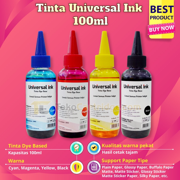 Tinta Canon Refill IP2770 / IP2870 / IP1980 / MP287 / E400