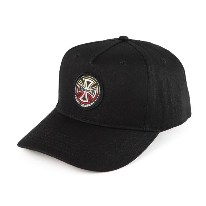 Independent Split Cross Curved Snapback