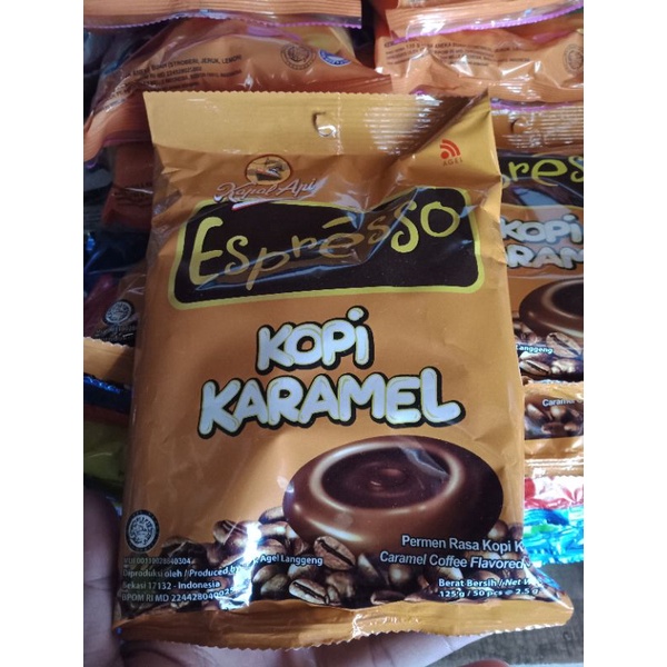 

Espresso Permen Kopi Rasa Karamel 50 Pcs