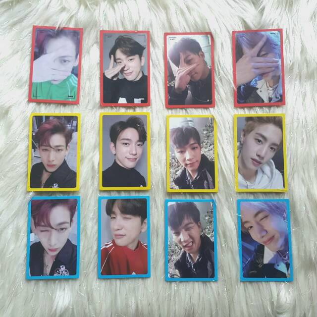 GOT7 JB Jinyoung Bambam Mark PC Eyes On You EOY Album photocard Jaebum