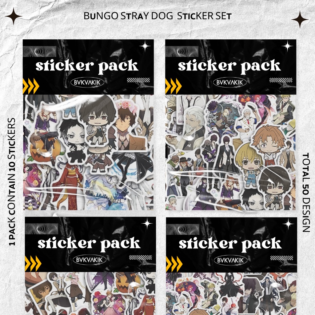 Bungo Stray Dog Sticker Pack