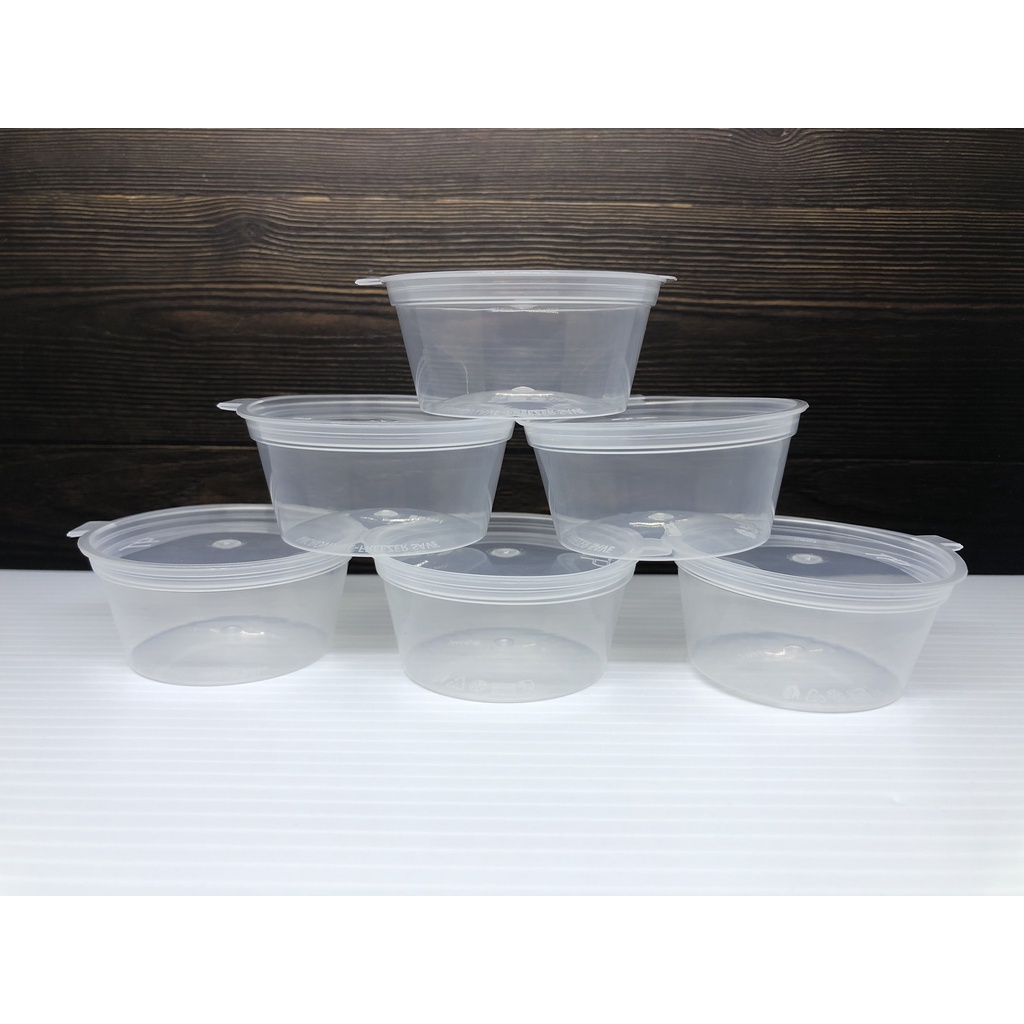 TEMPAT SAOS PLASTIK/THINWAL/CUP SAMBAL.SAOS.MINYAK 25ML/35ML (satuan)