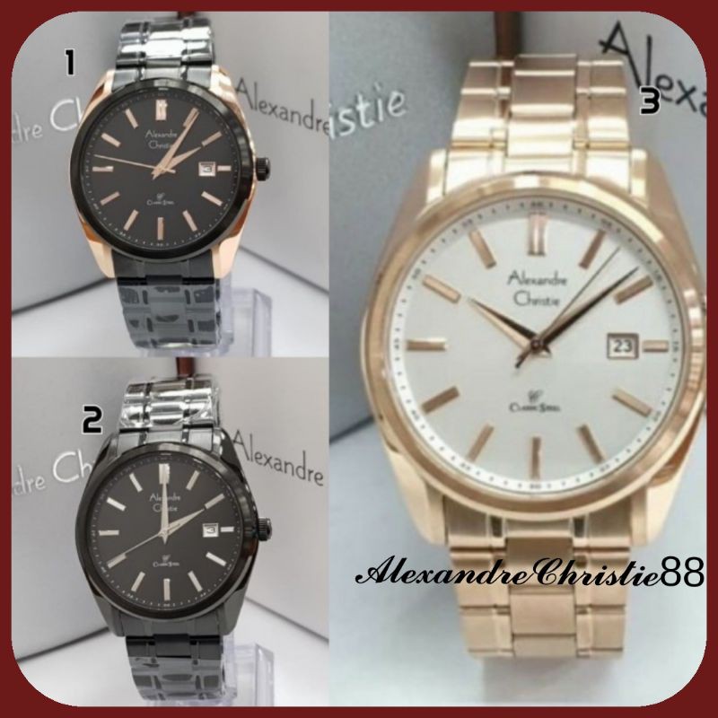 Jam Tangan Pria Alexandre Christie 8514MD68 AC8514 AC 8514 | Original