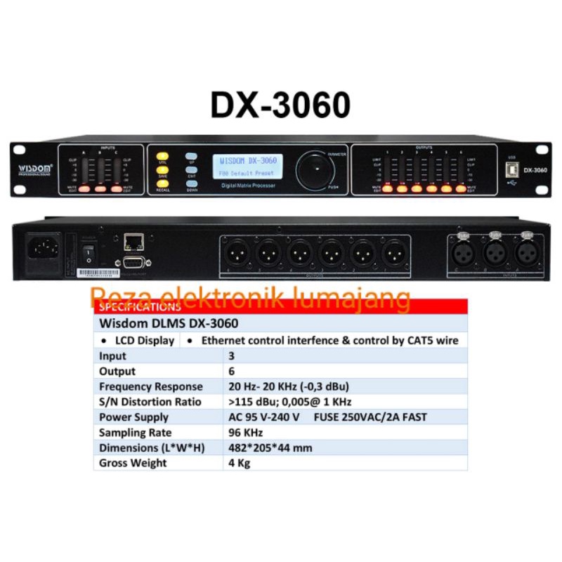wisdom dlms dx3060