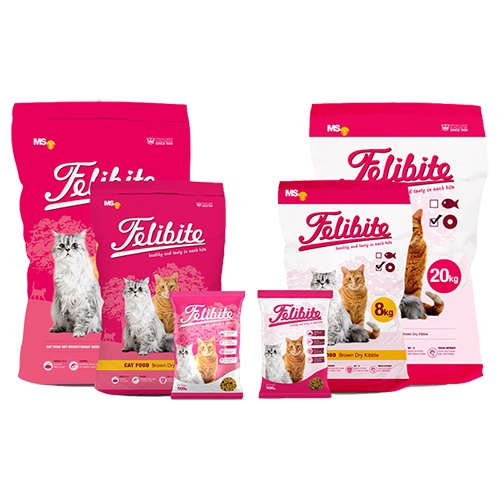 Felibite (Ikan&amp;Donat) Curah 20kg pakan kucing