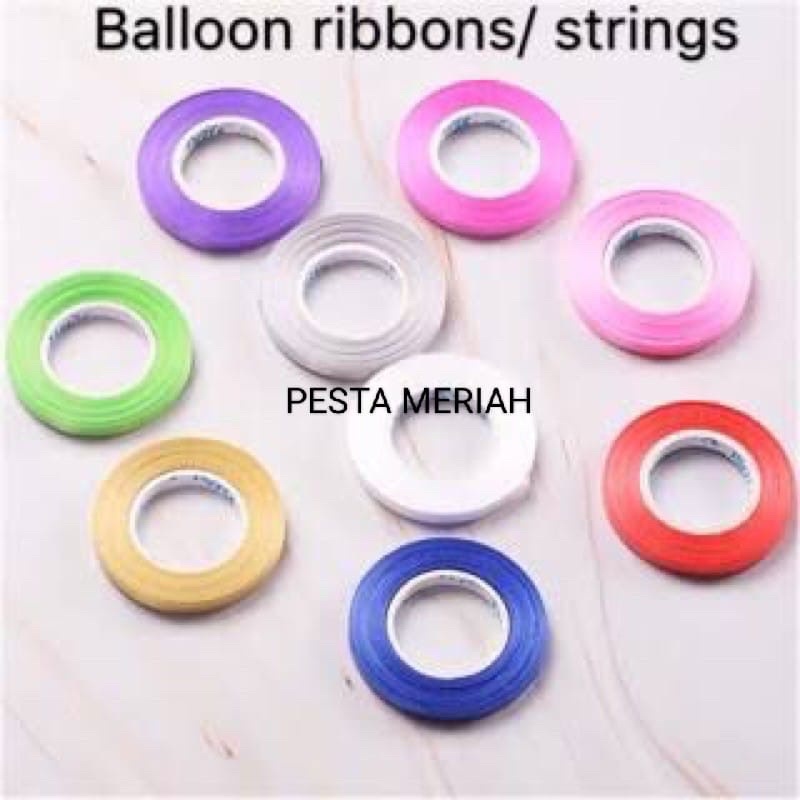 Jual Pita Balon Pak Kecil Pita Balon Roll Kecil Pita Balon 10 Meter