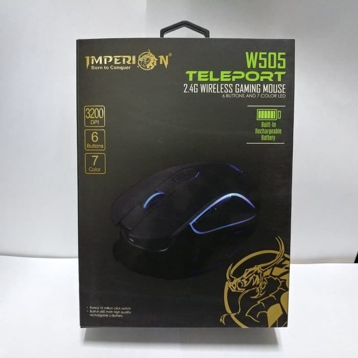 Imperion W505 Teleport Mouse Gaming Wireless RGB