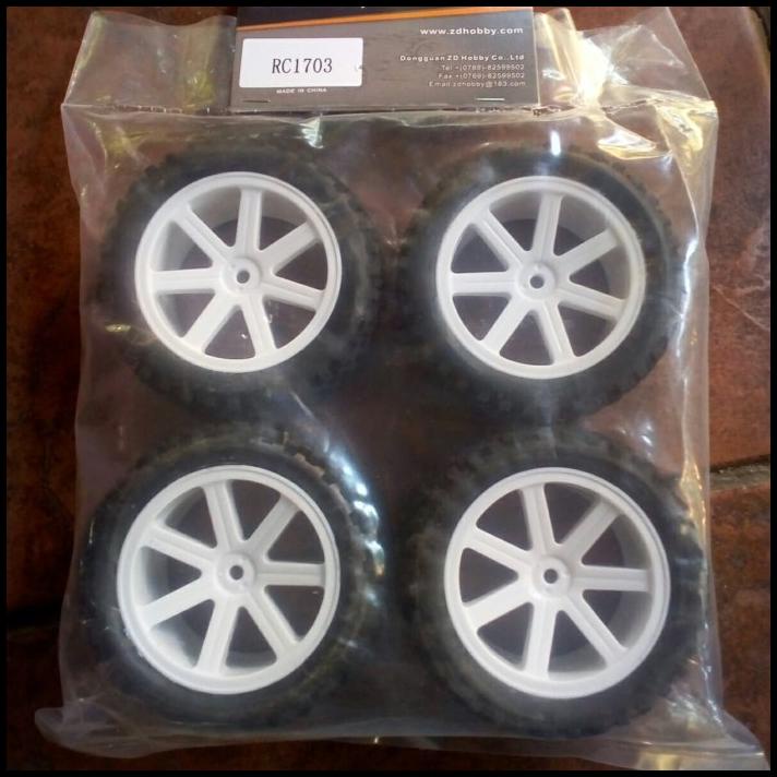 ban roda rc remote control buggy 1/10 hex 12 mm