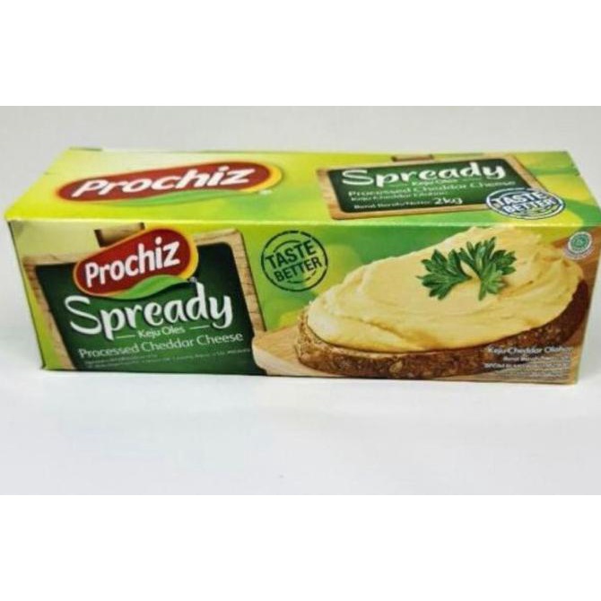 

BAYAR COD Keju Prochiz Spready 2 KG