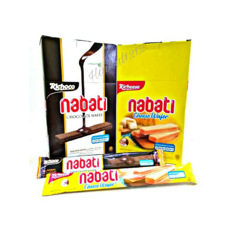 

Wafer Nabati Recheese dan Richoco [20pcs x 7,5gr]