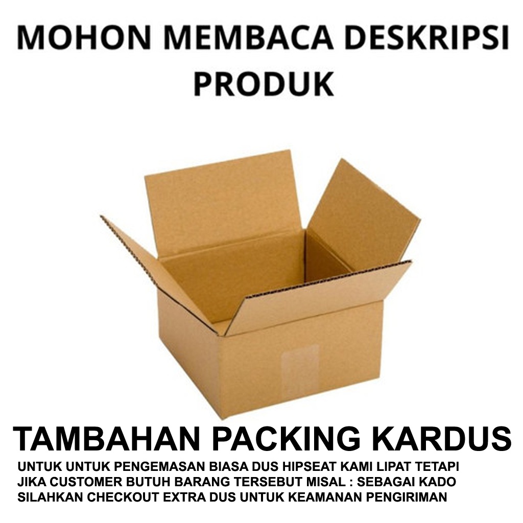 

10.10 Shopee LIve Flash Sale (Baca Deskripsi) Roadwarriors Kemasan Extra Packing Tambahan Kardus bungkus kado