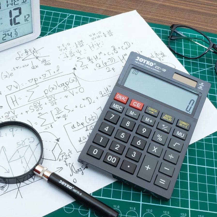 

Trend - Calculator Kalkulator Joyko CC-12 12 Digits Check Correct ✓