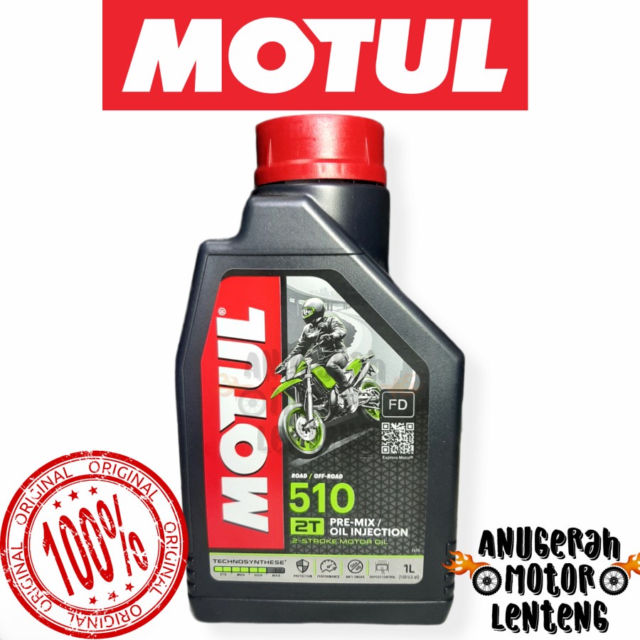 Oli Motul 510 2T Pre Mix/Oil Injection 1L