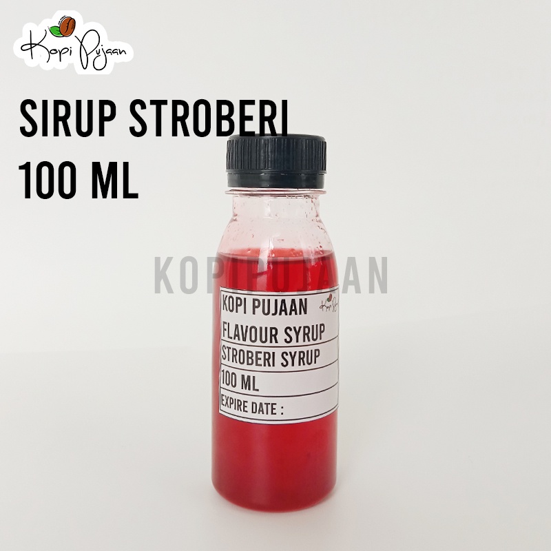 

SIRUP STOBERI UNTUK MINUMAN - STRAWBERRY FLAVOR SYRUP 100 ML